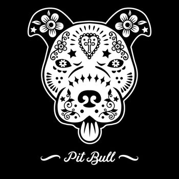 Sugar Skull Pitbull Thumbnail